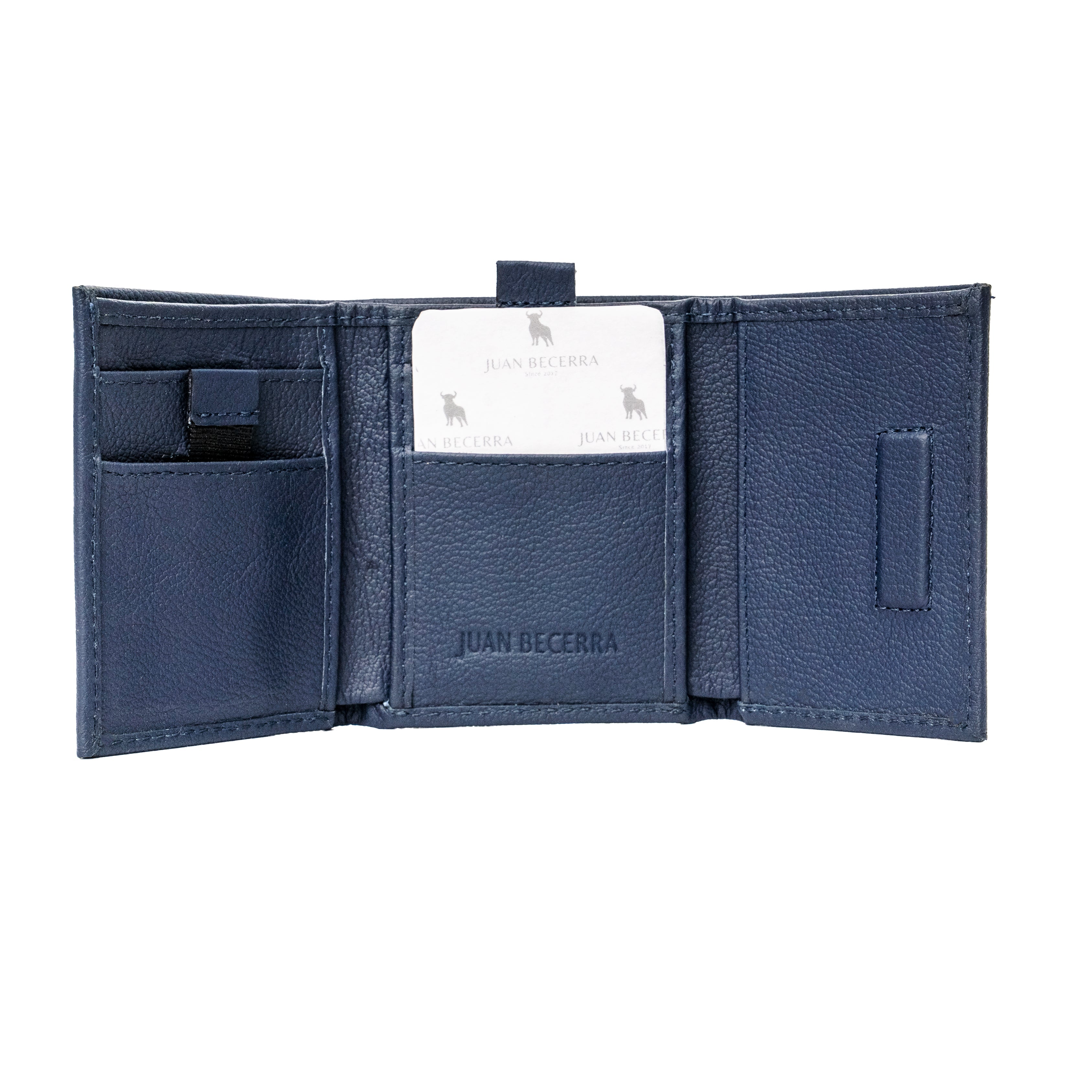 Billetera funcional Azul