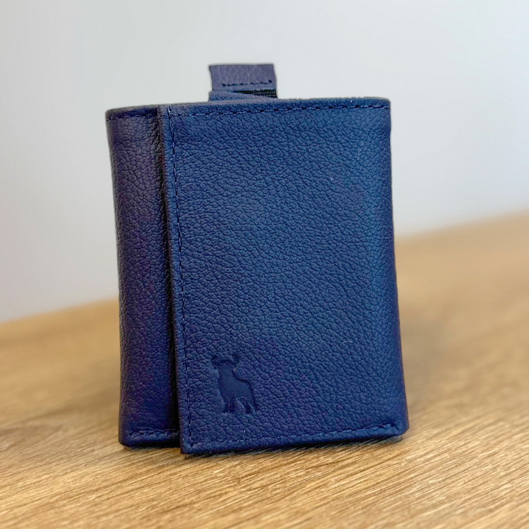 Billetera funcional Azul