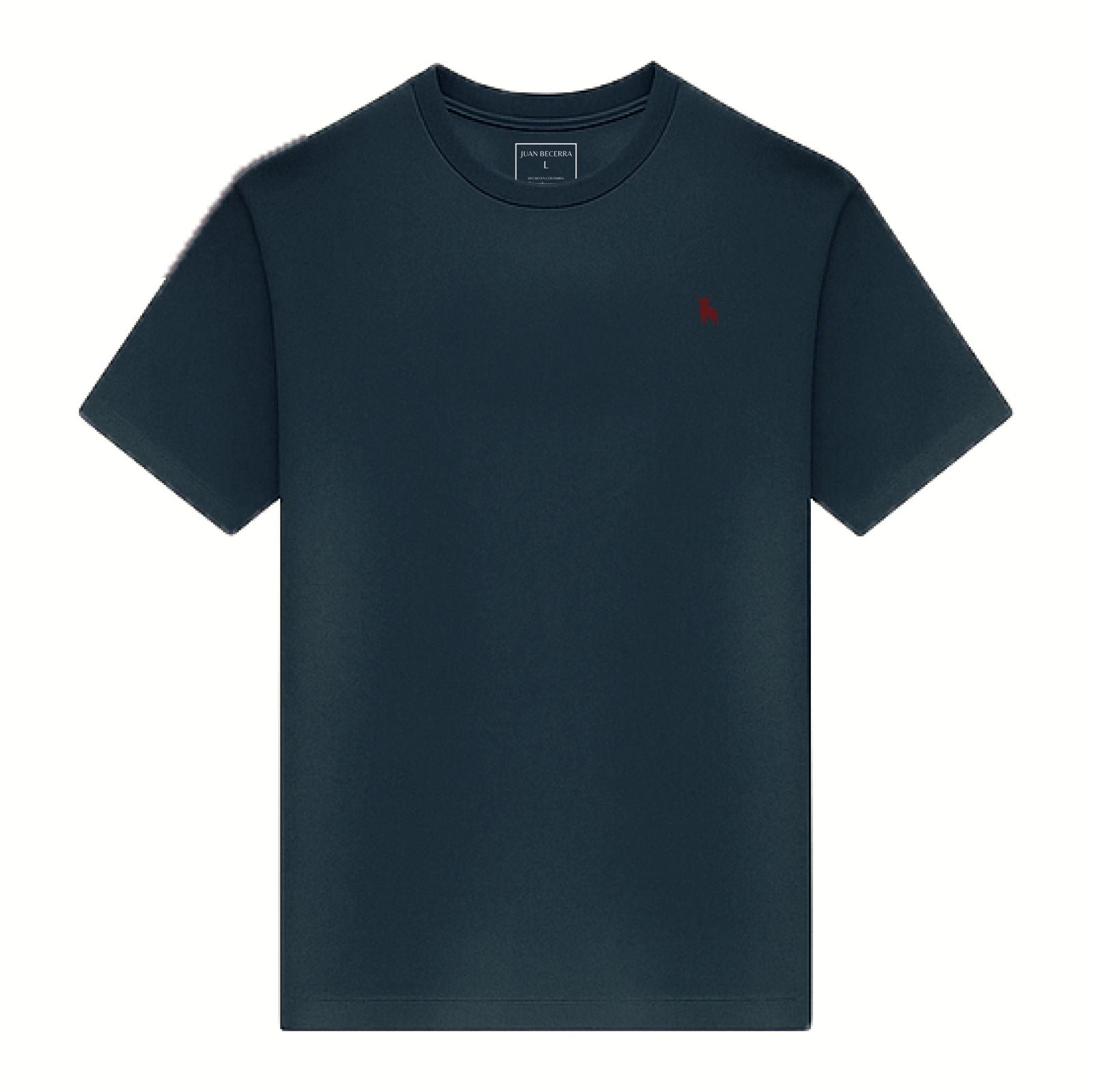 Camiseta azul básica