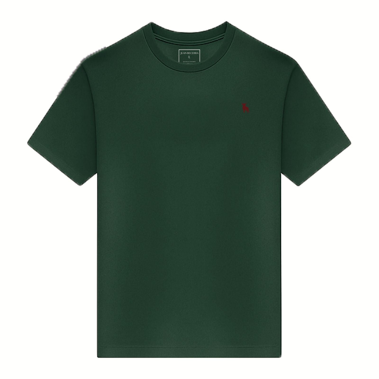 Camiseta verde básica
